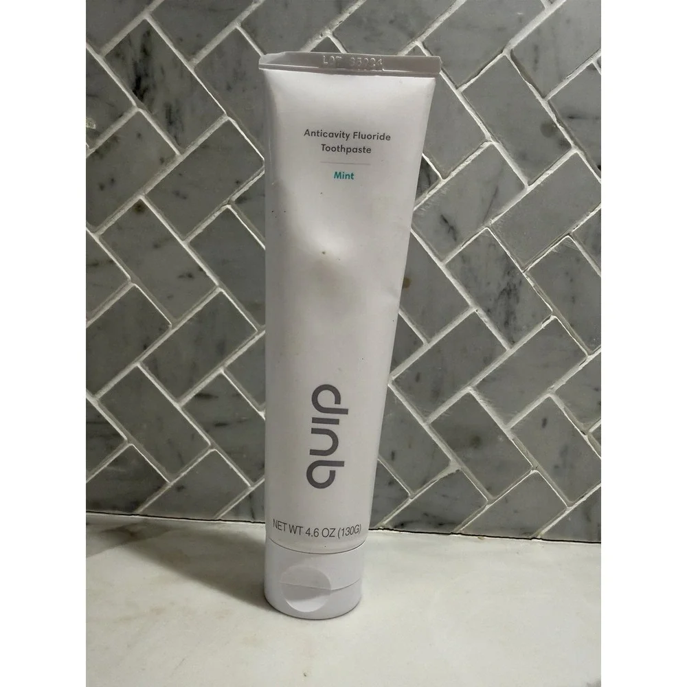 Quip Anti-Cavity Fluoride Toothpaste Mint Flavor 4.6 oz New Sealed